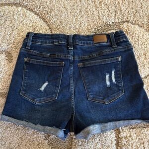 Judy Blue Dark Blue Jean Shorts